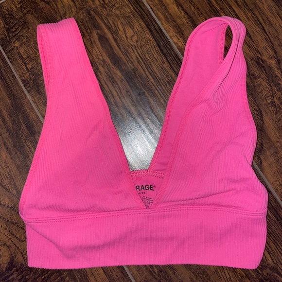 Garage hot pink bralette new, worn, and washed once. Retails $29 - Picture 2 of 3